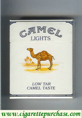 Camel Lights Low Tar Camel Taste cigarettes hard box